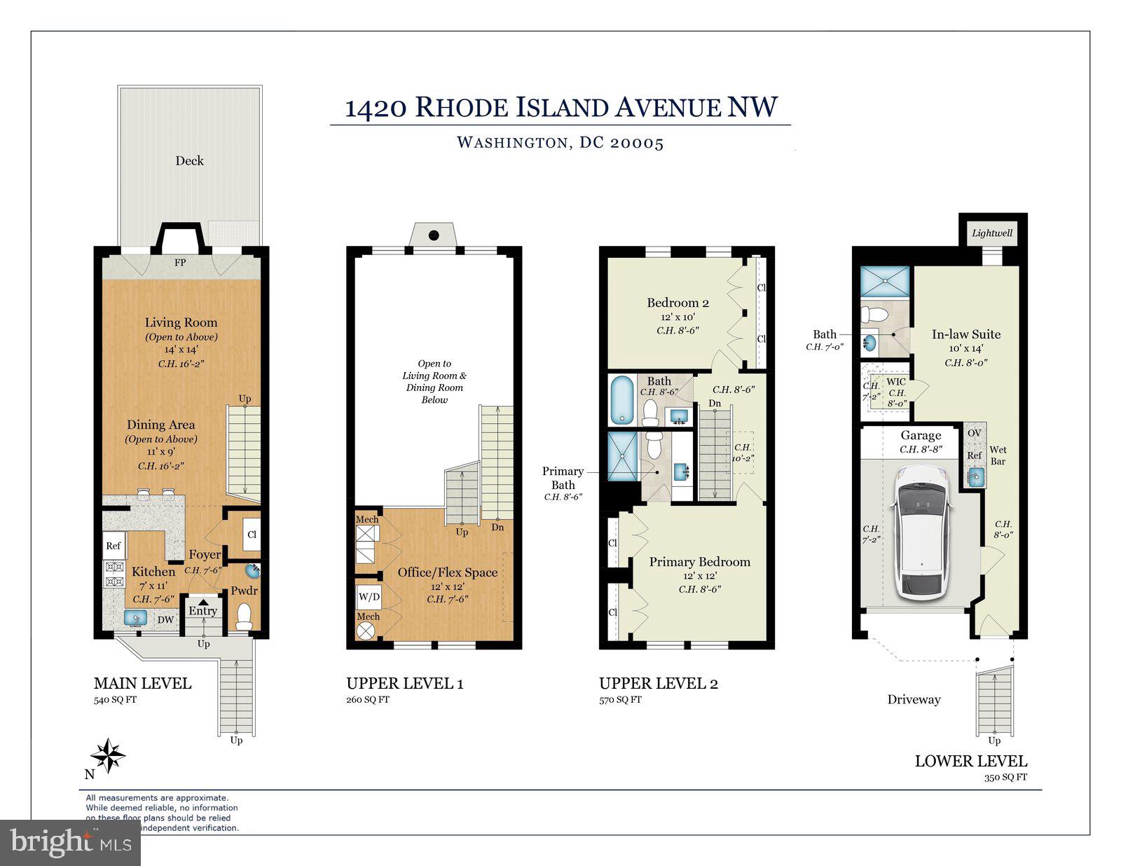 1420 Rhode Island Avenue Northwest Washington, DC 20005 - Photo 36 of 36 1420 Rhode Island Ave NW Floor Plan