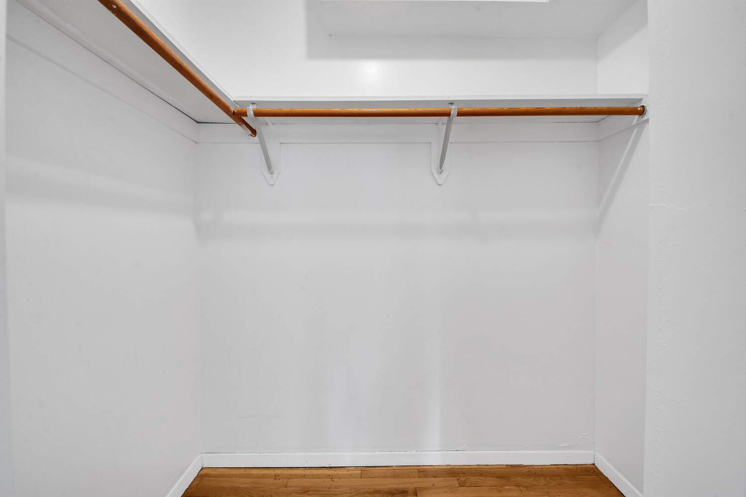 414 West 54th Street, Unit 5B Manhattan, NY 10019 - Photo 10 of 12 a view of small space with racks on the wall