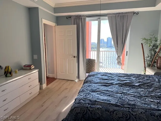 a living room with couch and a table