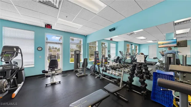 a view of a city with large building