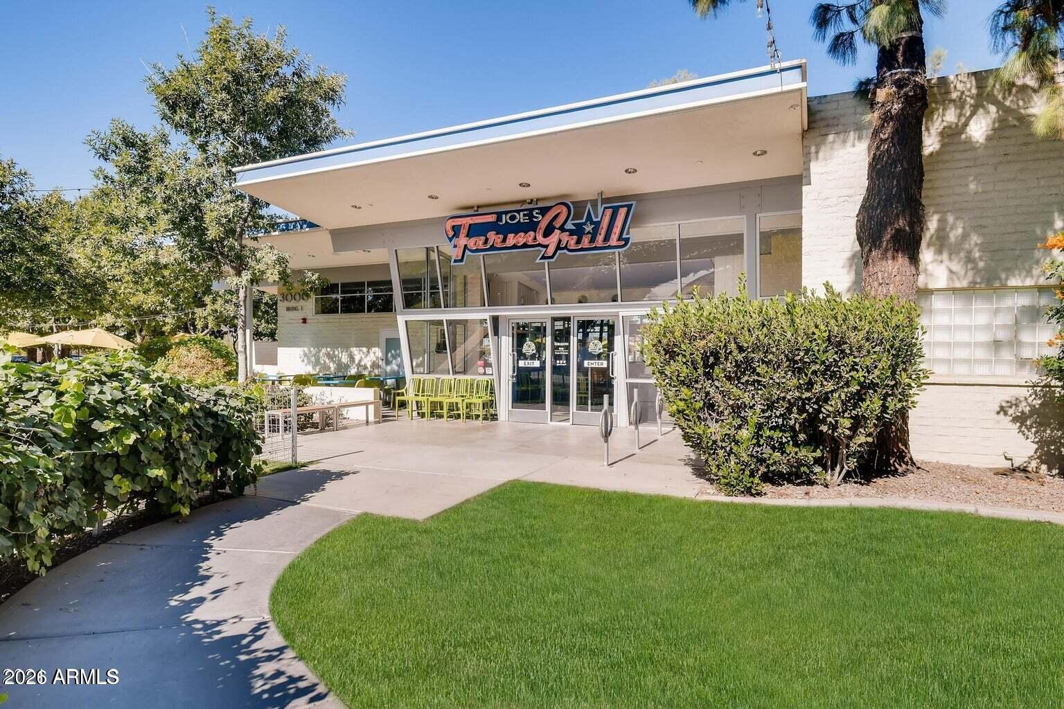 1317 South Banning Street Gilbert, AZ 85296 - Photo 39 of 46 a view of a porch with plants and garden