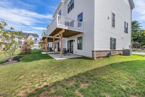 front view of a house with a street