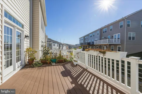 a view of a house with a deck