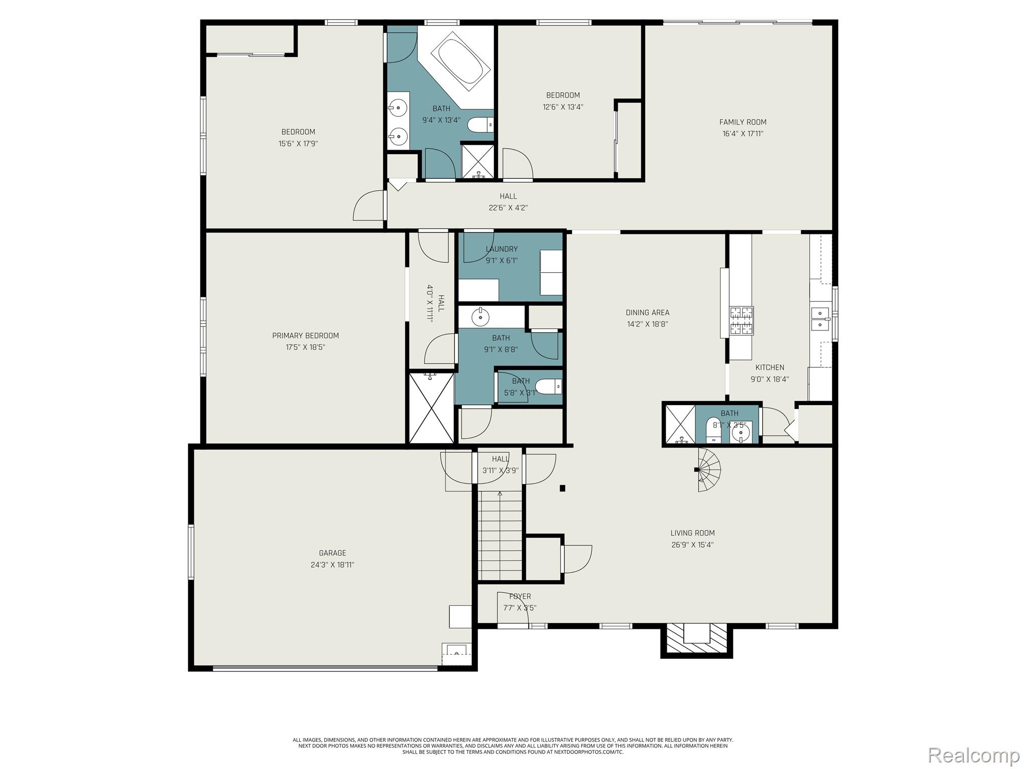 14017 North Belsay Road Millington, MI 48746 - Photo 42 of 43 View of floor plan / room layout