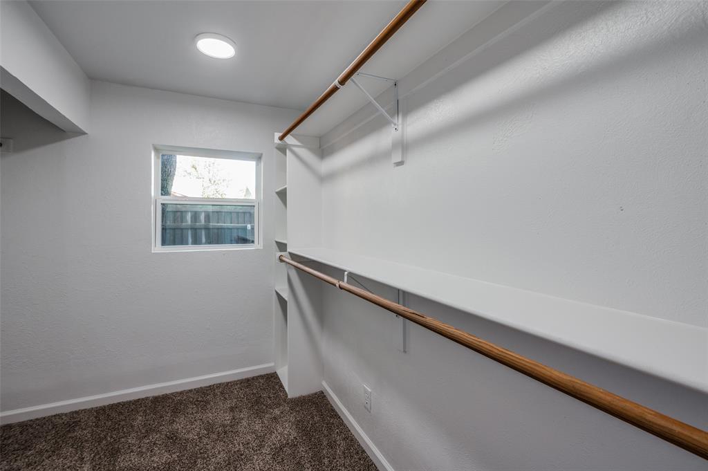 6000 Blue Ridge Trail Plano, TX 75023 - Photo 15 of 25 Spacious closet with dark carpet