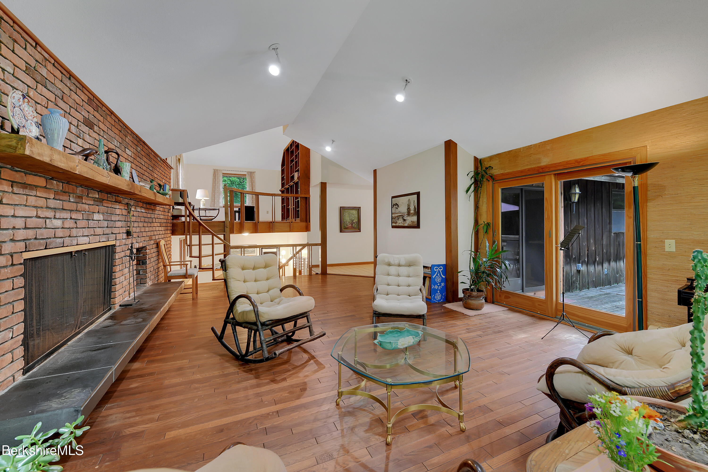 78 Scacebrook Road Richmond, MA 01201 - Photo 11 of 56 a view of a livingroom with furniture and a fireplace