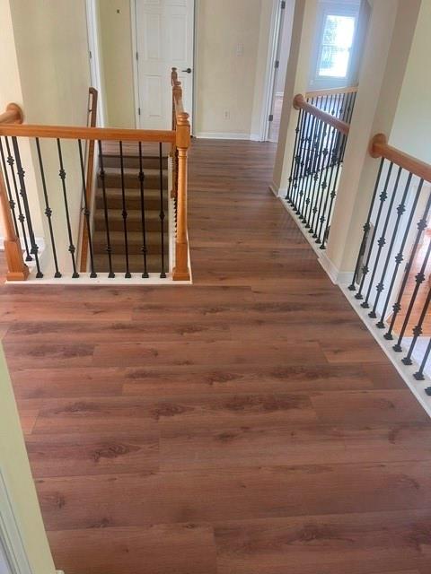2123 Floral Ridge Drive Dacula, GA 30019 - Photo 29 of 56 a view of a porch with wooden floor