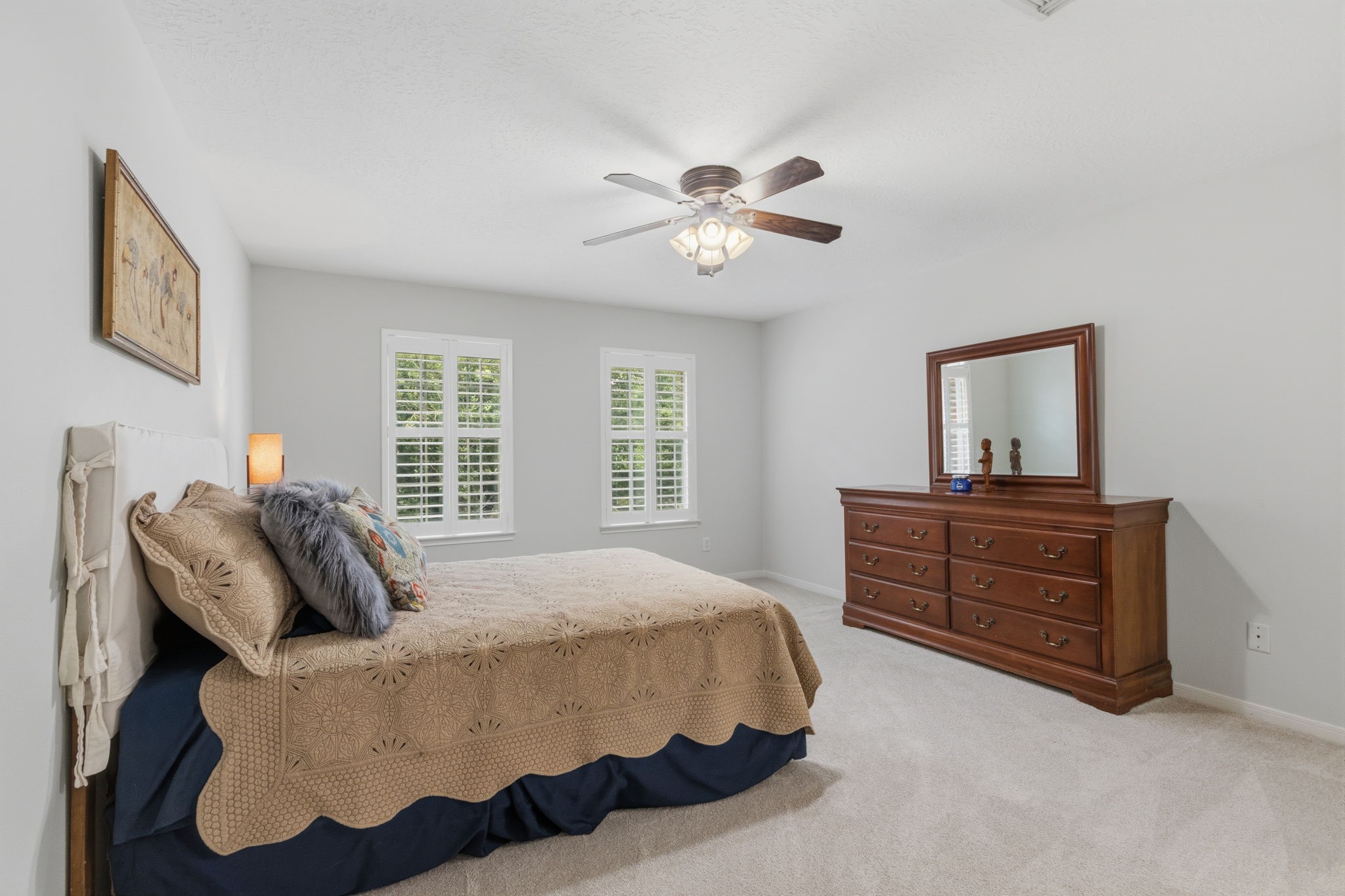 8419 Marchelle Lane Spring, TX 77379 - Photo 28 of 42 a bedroom with a bed and window