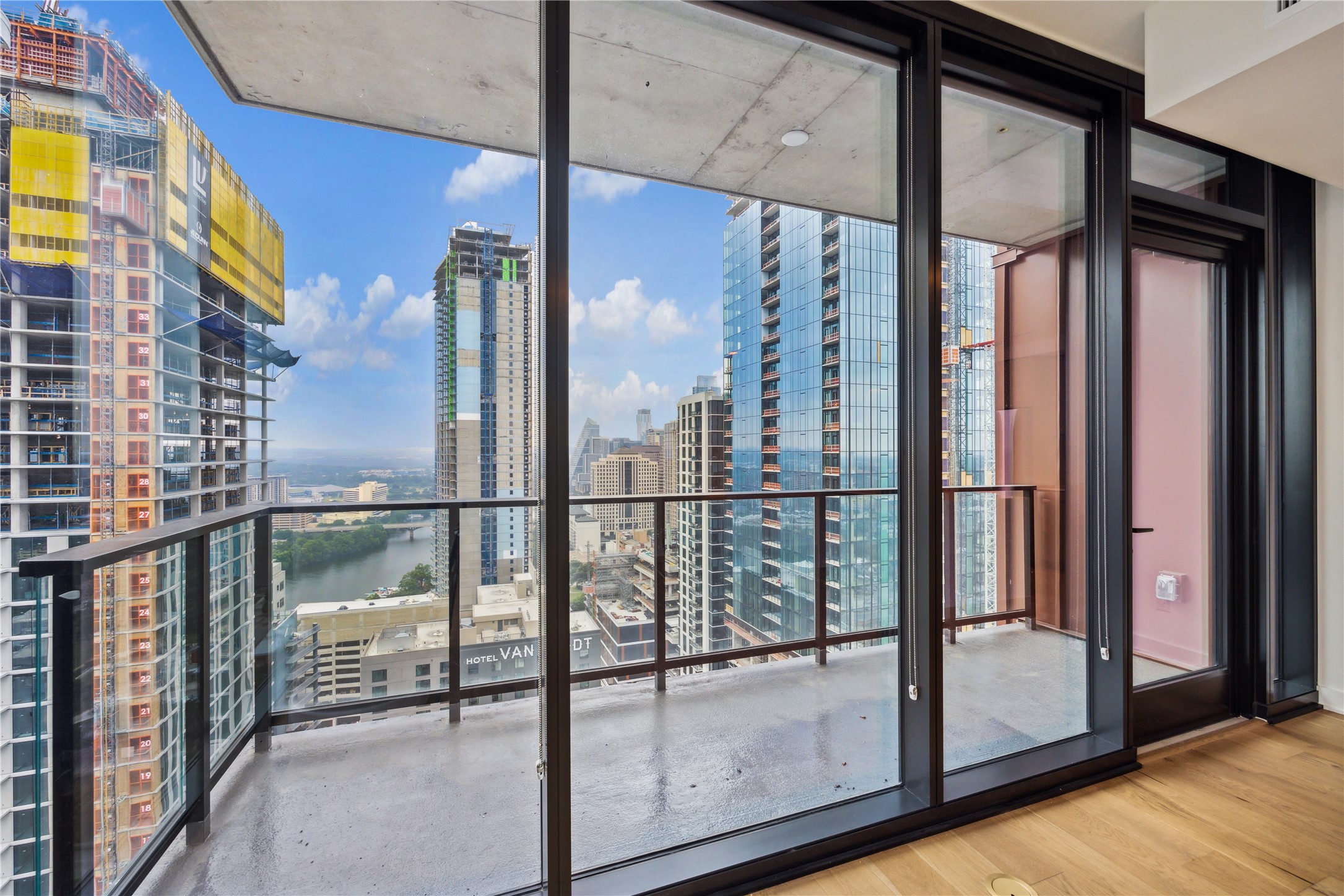 84 East Avenue, Unit 3009 Austin, TX 78701 - Photo 27 of 39 a view of balcony with staircase
