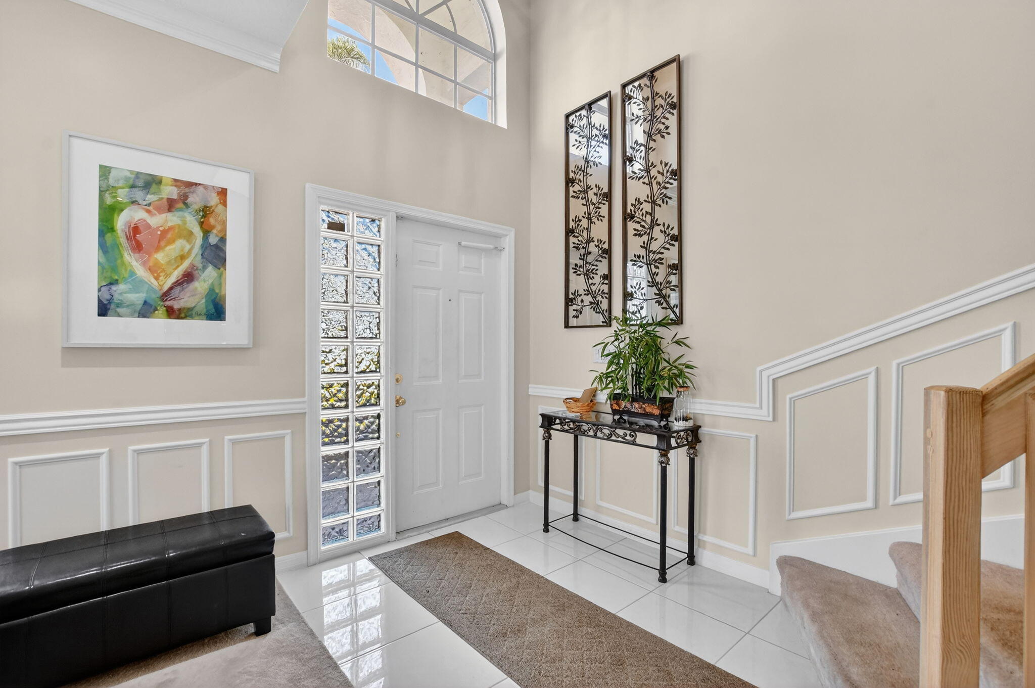 7323 Panache Way Boca Raton, FL 33433 - Photo 4 of 46 a living room with furniture and potted plant