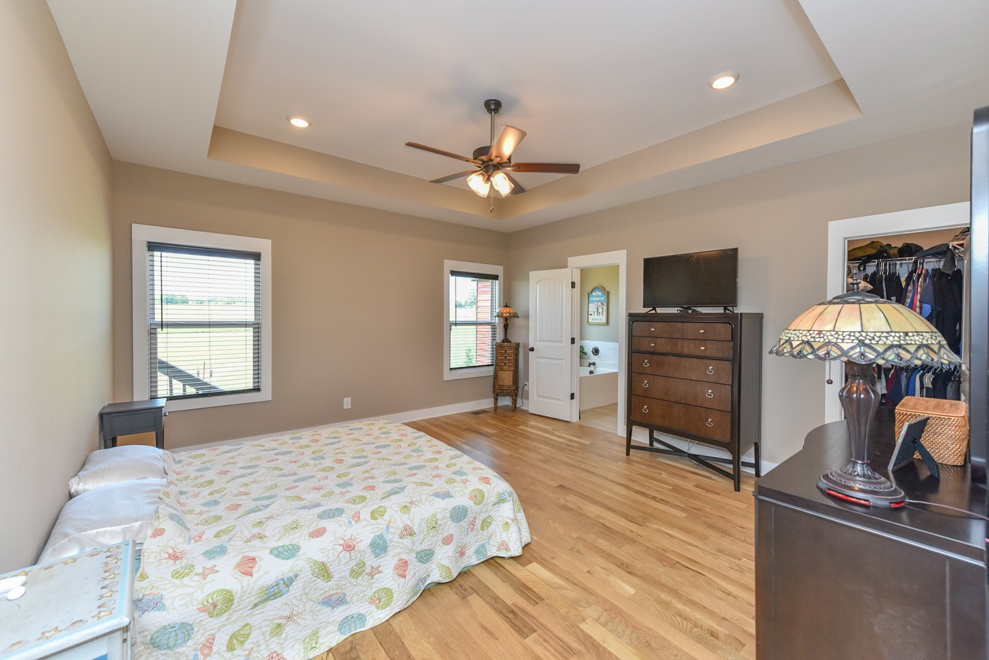 4817 Barren Plains Road Springfield, TN 37172 - Photo 11 of 31 a bedroom with a bed and a flat screen tv