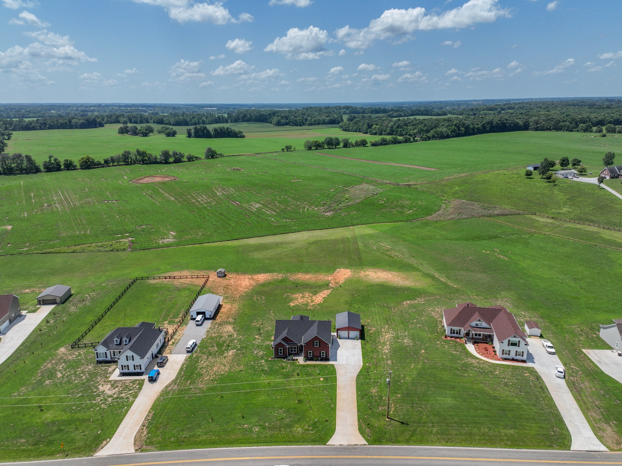 4817 Barren Plains Road Springfield, TN 37172 - Photo 30 of 31 a view of a lake with a big yard