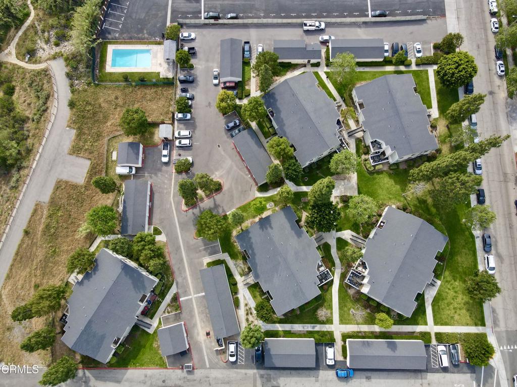 610-623 River Street Fillmore, CA 93015 - Photo 22 of 26 an aerial view of residential houses with outdoor space and parking