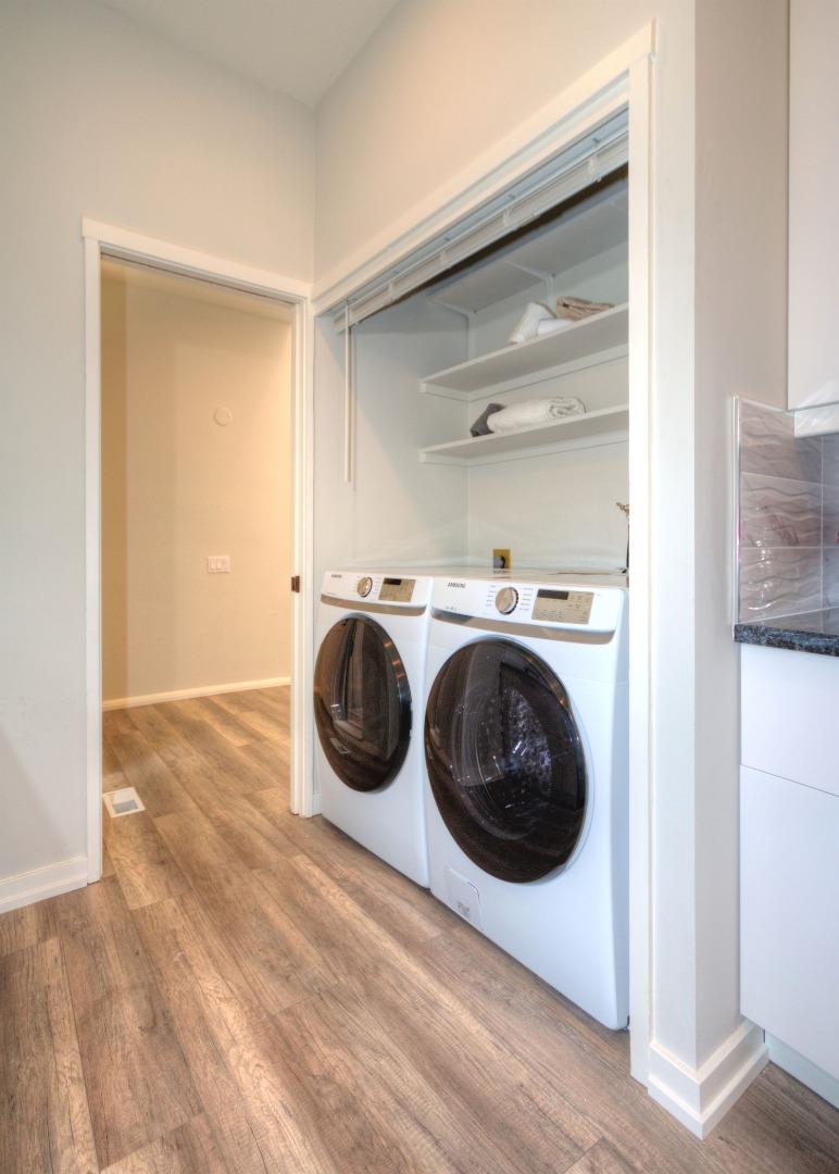 1 Farm Road Los Altos, CA 94024 - Photo 16 of 25 a utility room with dryer and washer