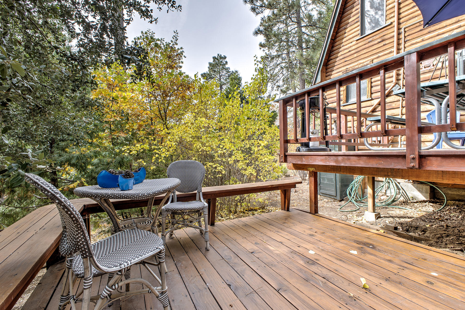 55265 Daryll Road Idyllwild, CA 92549 - Photo 54 of 67 a view of a balcony with furniture