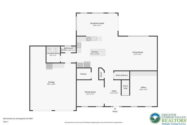 $849,999 | 955 Yorkshire Drive, Breinigsville, PA 18031