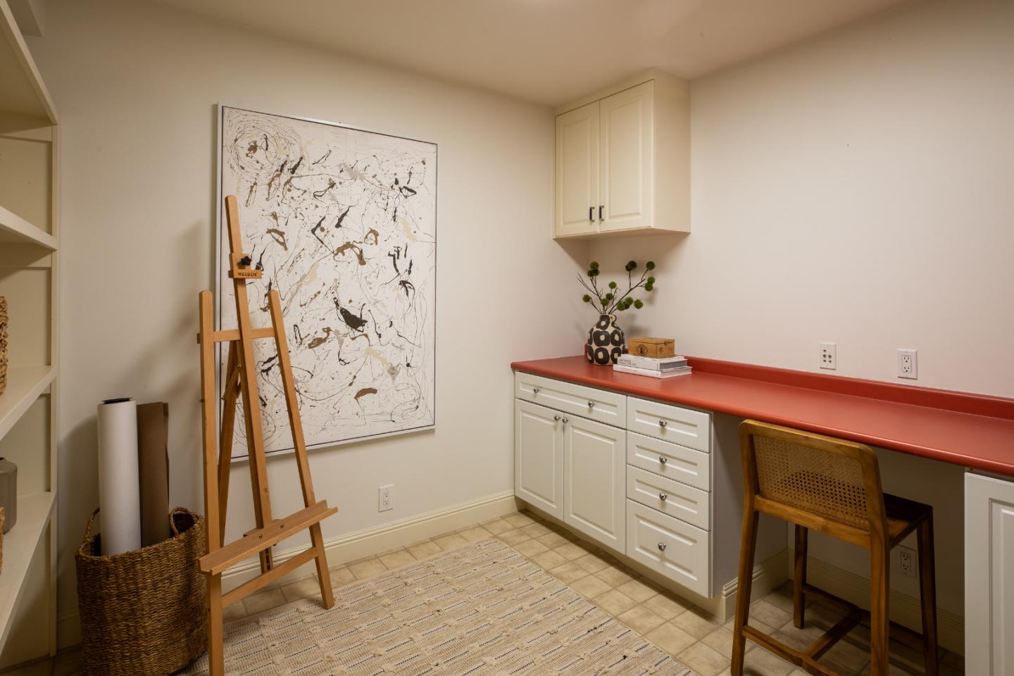90 Macbain Avenue Atherton, CA 94027 - Photo 16 of 19 a bathroom with a sink and a mirror