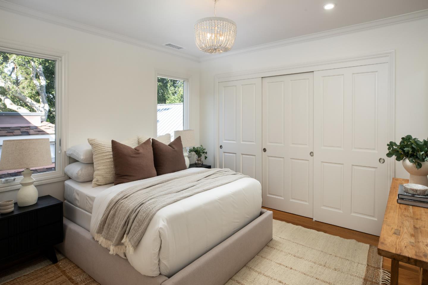 90 Macbain Avenue Atherton, CA 94027 - Photo 8 of 19 a bedroom with bed and window