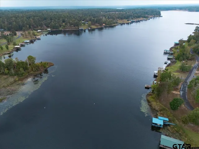 a view of lake and mountain