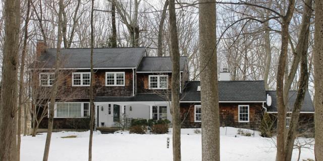 88 Minute Man Road Ridgefield, CT 06877 - Photo 1 of 1 front view of house with a trees