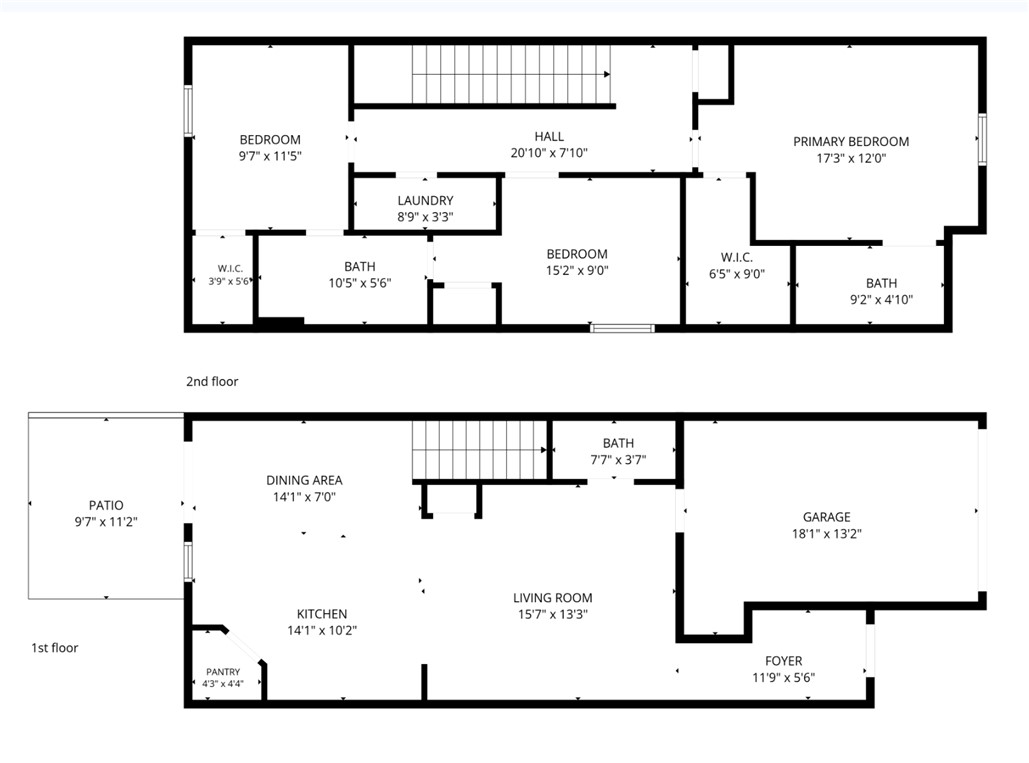 143 Adger Road Pendleton, SC 29670 - Photo 30 of 30 A detailed layout illustrates the functional flow of rooms across both levels.