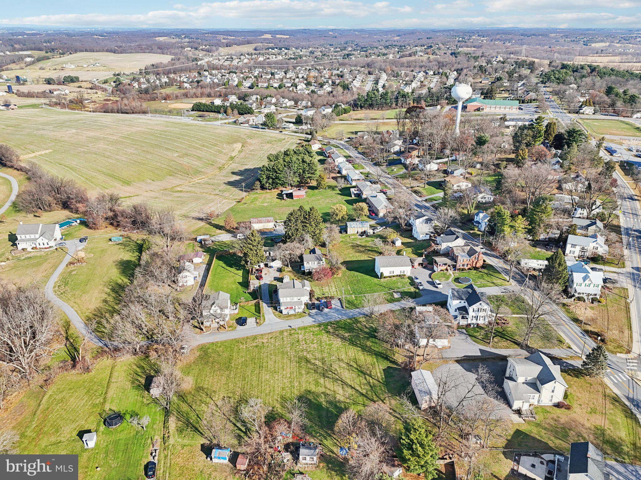 Harrison St Mount Mount Airy, MD 21771 - Photo 22 of 35 an aerial view of ocean and residential houses with outdoor space