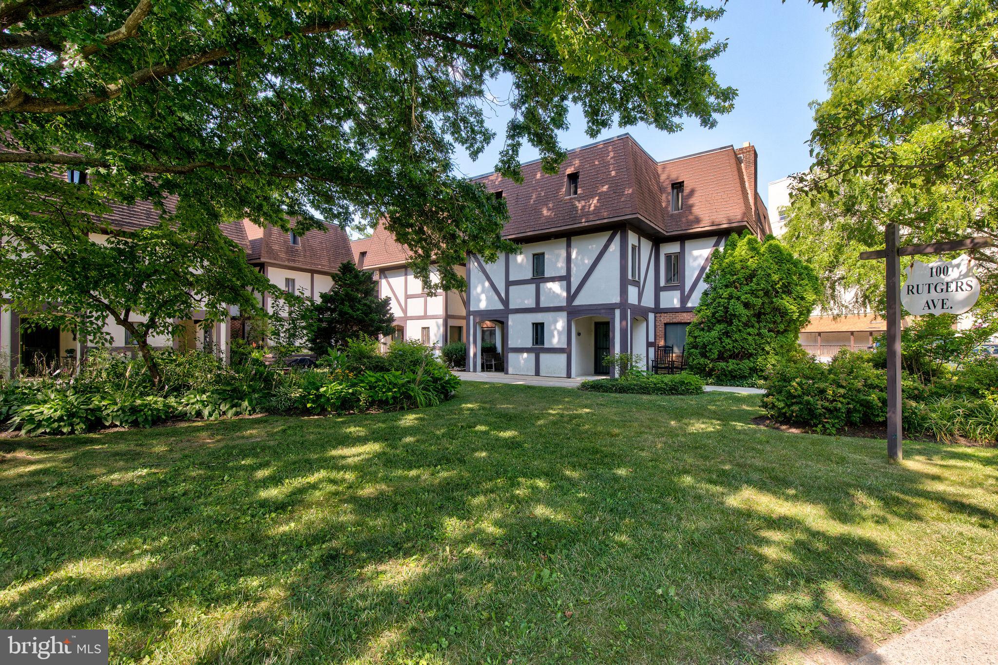 100 Rutgers Avenue, Unit 8 Swarthmore, PA 19081 - Photo 2 of 29 a building view with a outdoor space
