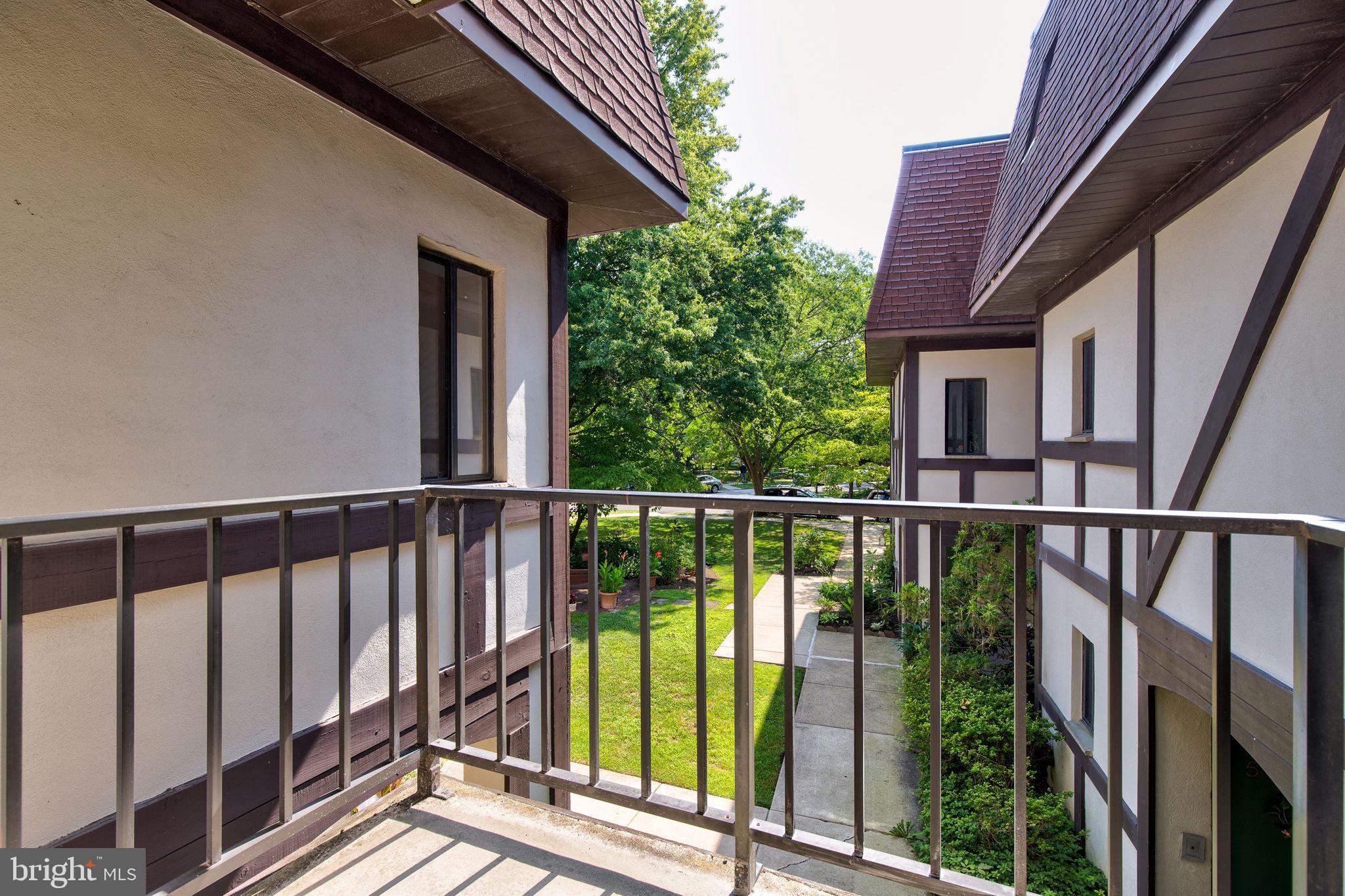 100 Rutgers Avenue, Unit 8 Swarthmore, PA 19081 - Photo 14 of 29 a view of balcony with wooden floor