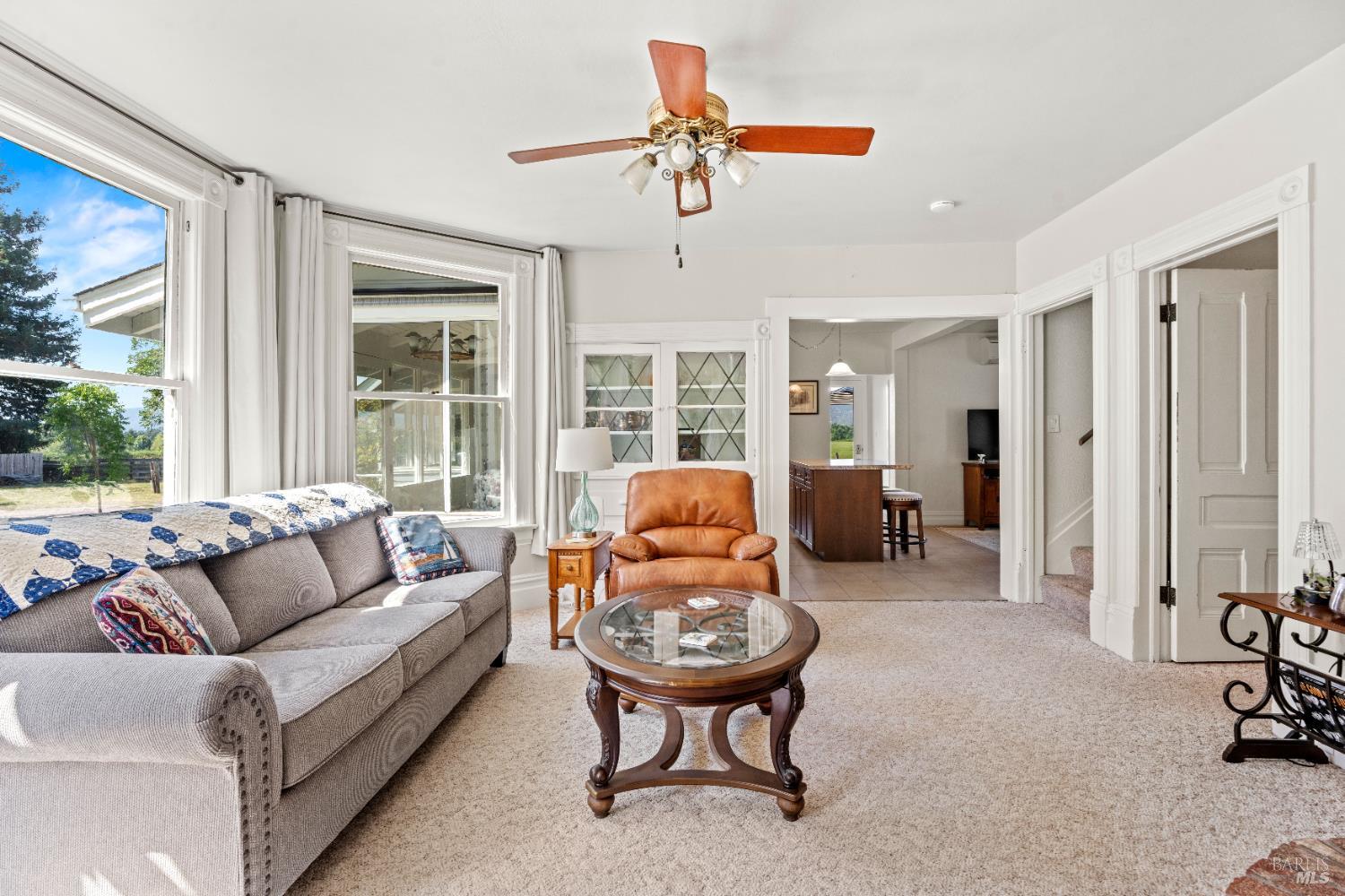 13850 Eel River Road Potter Valley, CA 95469 - Photo 8 of 26 a living room with furniture and a large window