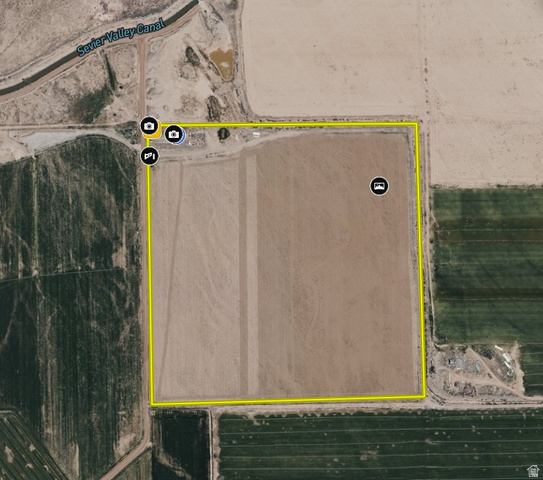 1000 East Mink Farm Road Richfield, UT 84701 - Photo 28 of 29 Plat Map. Illustrating the boundaries of the property and its relationship to the Sevier Valley Canal