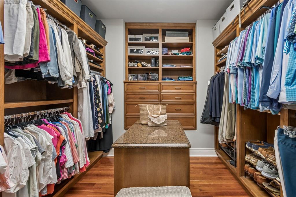 4804 Culbreath Isles Road Tampa, FL 33629 - Photo 34 of 70 a view of walk in closet with clothes and shoes