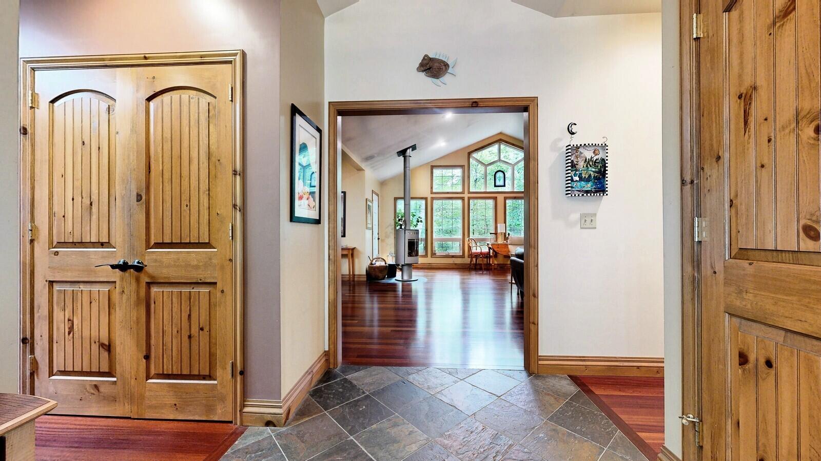 16 Knowles Point Road Bridgton, ME 04009 - Photo 88 of 158 1st Floor Entrance Hall & Half Bath