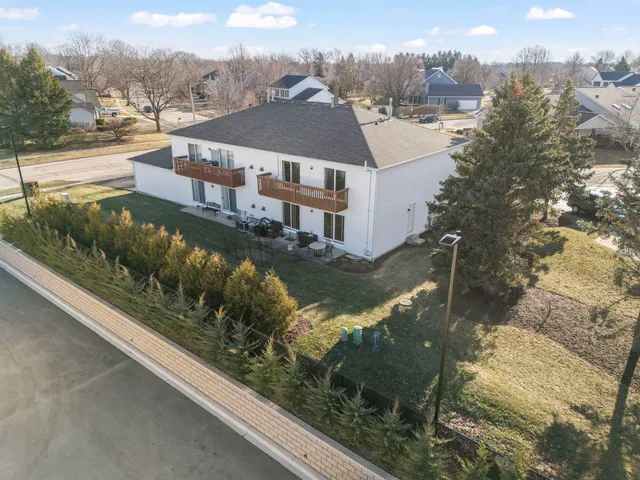 a view of a city from a balcony
