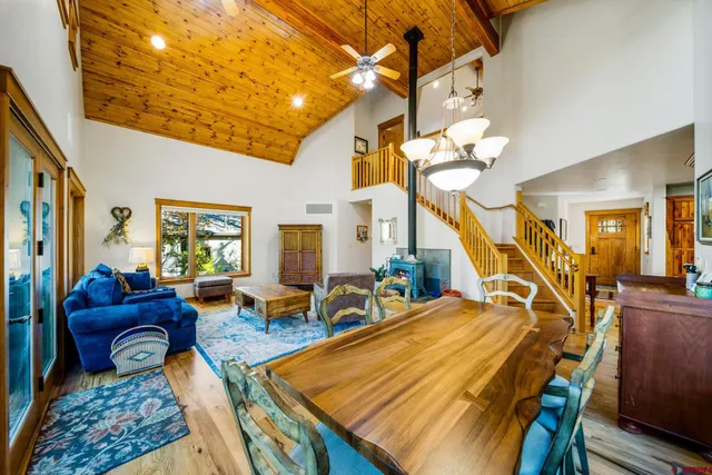 a very nice looking room with a large window