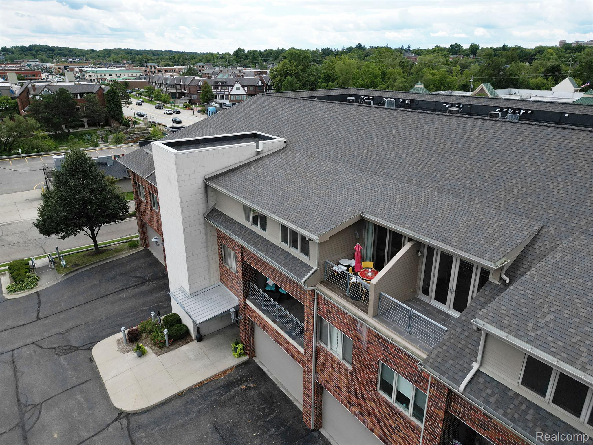 714 North Main Street, Unit 311 Rochester, MI 48307 - Photo 44 of 59 AERIAL OVERVIEW