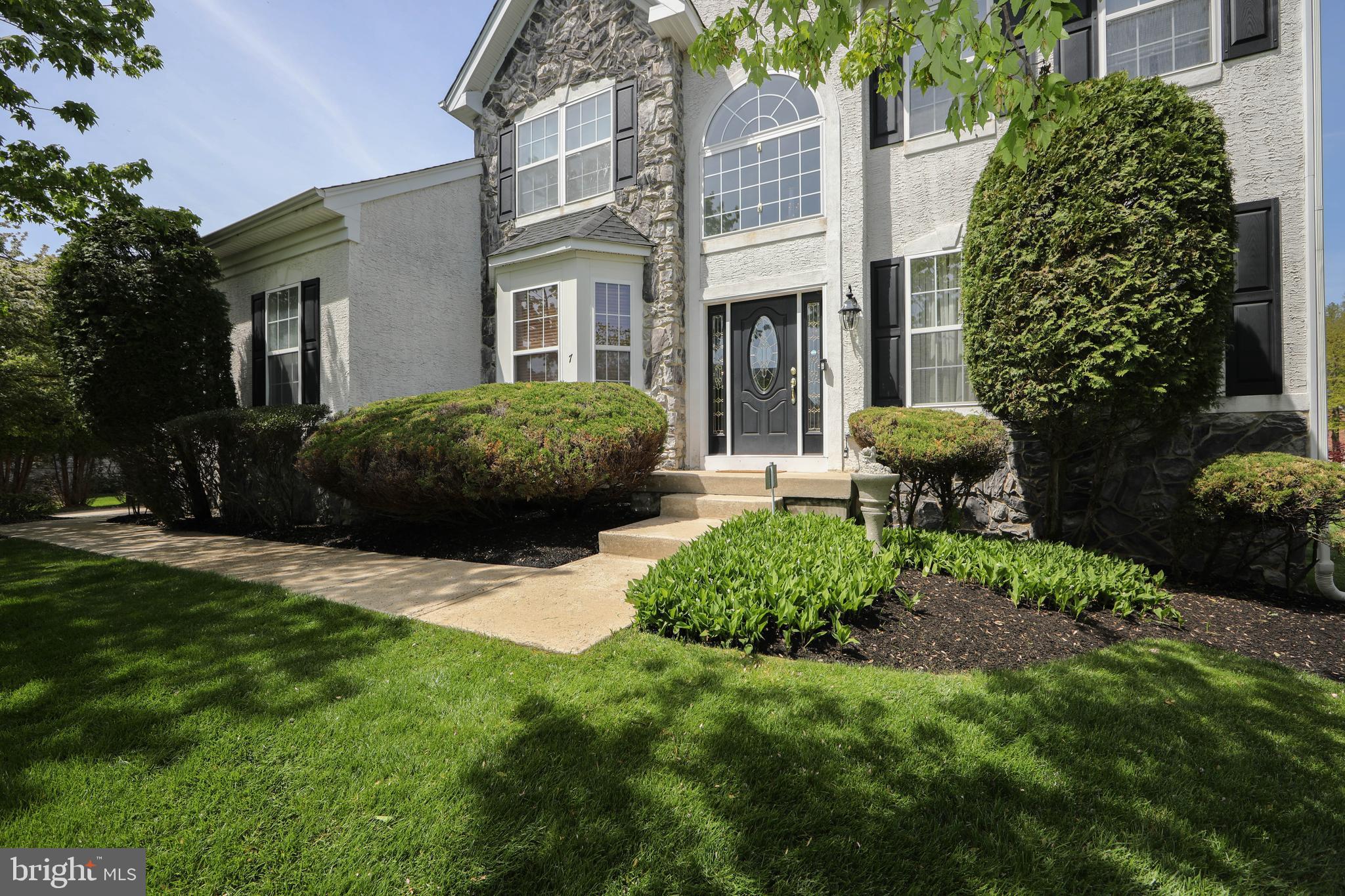 7 Kyle Court Mount Laurel, NJ 08054 - Photo 2 of 67 a house view with a garden space