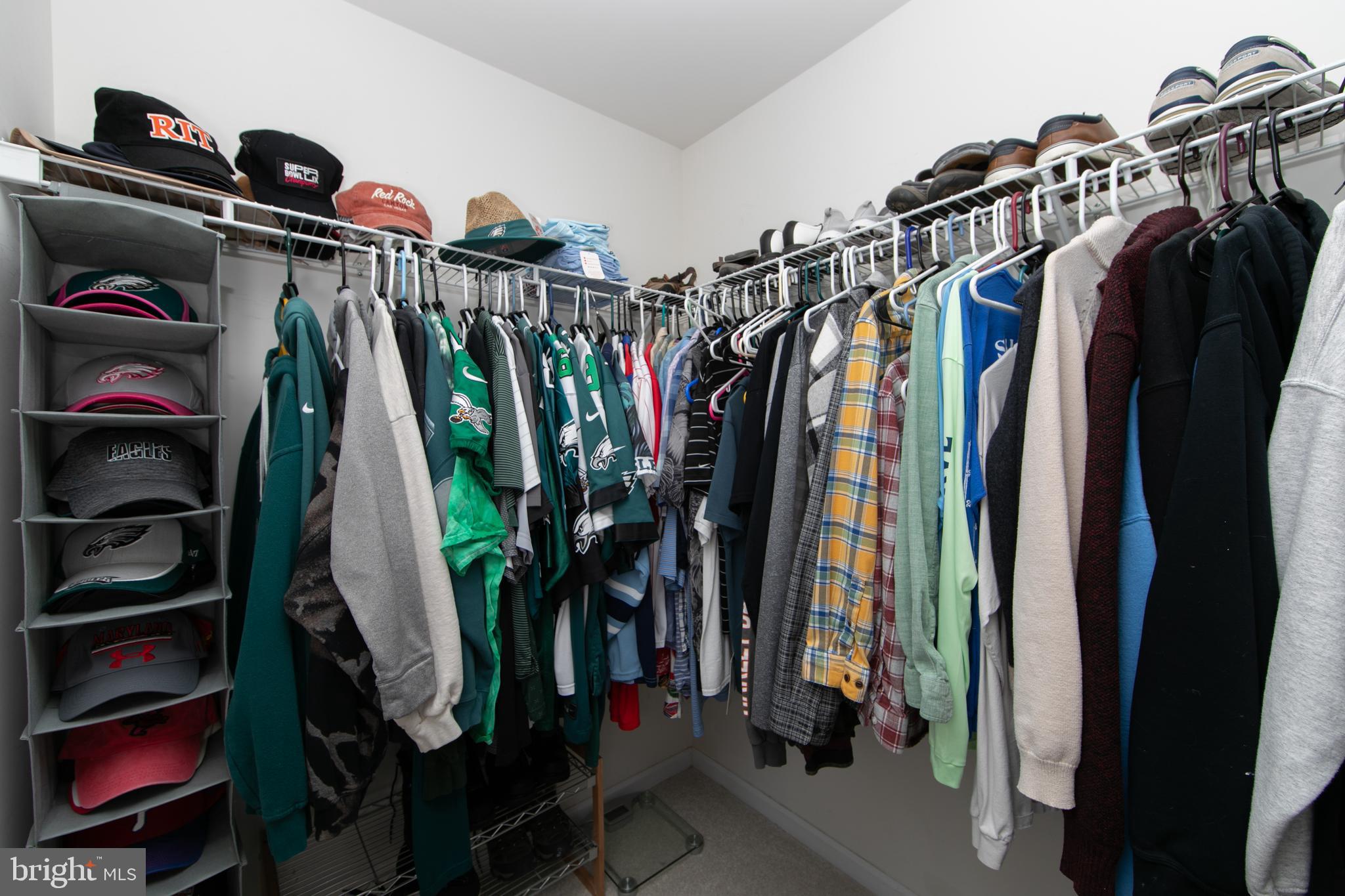 7 Kyle Court Mount Laurel, NJ 08054 - Photo 40 of 67 a view of walk in closet with clothes and shoes