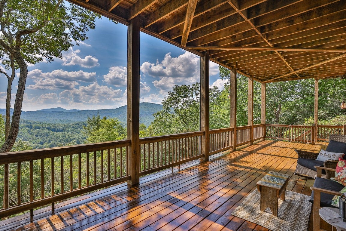 340 East Ridge Road Cashiers, NC 28717 - Photo 54 of 70 Lower porch view