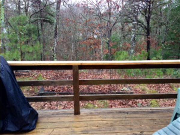 71 Round House Road, Unit 71 Bourne, MA 02532 - Photo 10 of 25 a view of a lake from a balcony