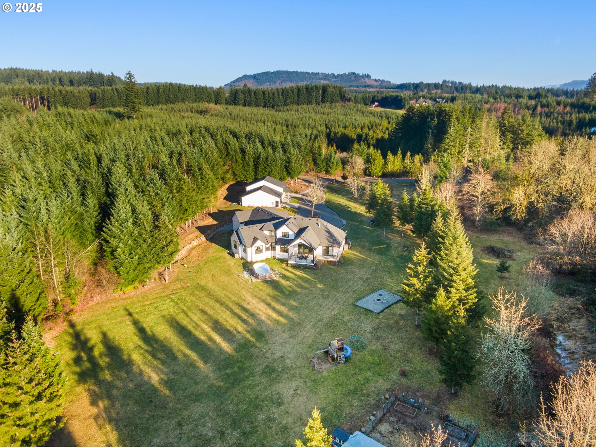 17211 Northeast Yacolt Mountain Road Yacolt, WA 98675 - Photo 43 of 44 a view of a lake with a mountain