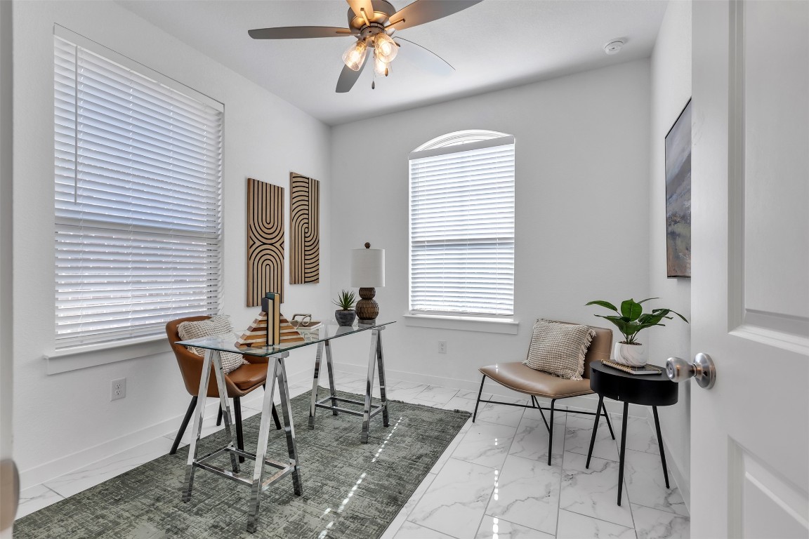 153 Billowing Way Kyle, TX 78640 - Photo 5 of 22 a dining room with furniture and window