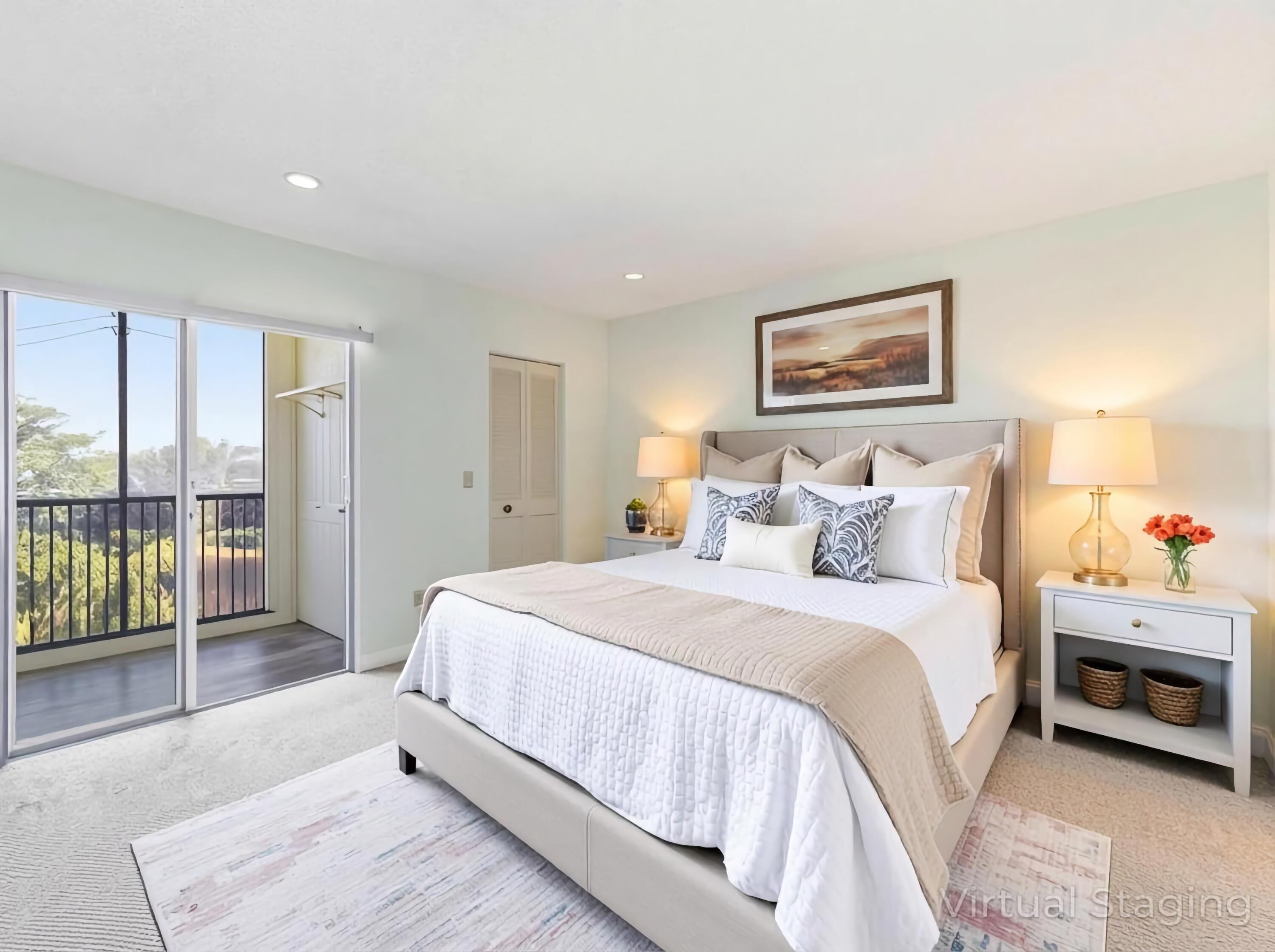 14310 Strathmore Lane, Unit 402 Delray Beach, FL 33446 - Photo 23 of 54 Primary Bedroom Staged