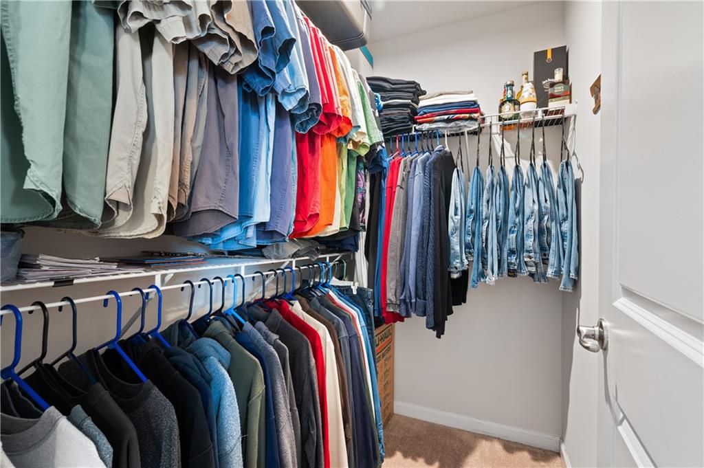 238 Frances Lane McDonald, PA 15057 - Photo 12 of 30 a view of walk in closet with clothes and shoes