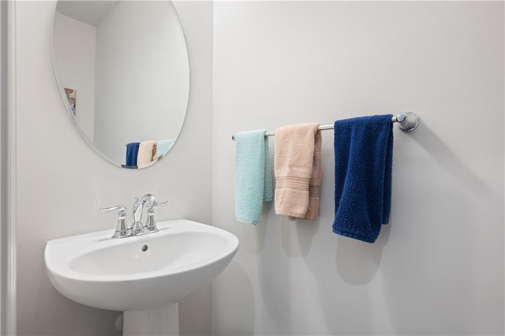 238 Frances Lane McDonald, PA 15057 - Photo 9 of 30 a bathroom with a sink and a mirror