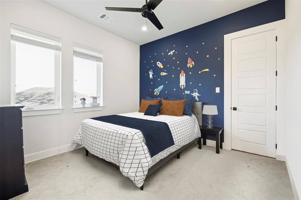 4120 Ridgecrest Drive Flower Mound, TX 75022 - Photo 30 of 40 a bedroom with a bed and window