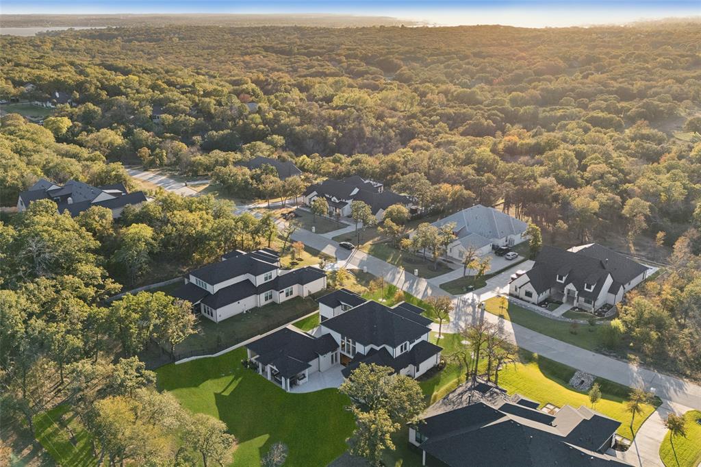 4120 Ridgecrest Drive Flower Mound, TX 75022 - Photo 37 of 40 an aerial view of residential houses with outdoor space