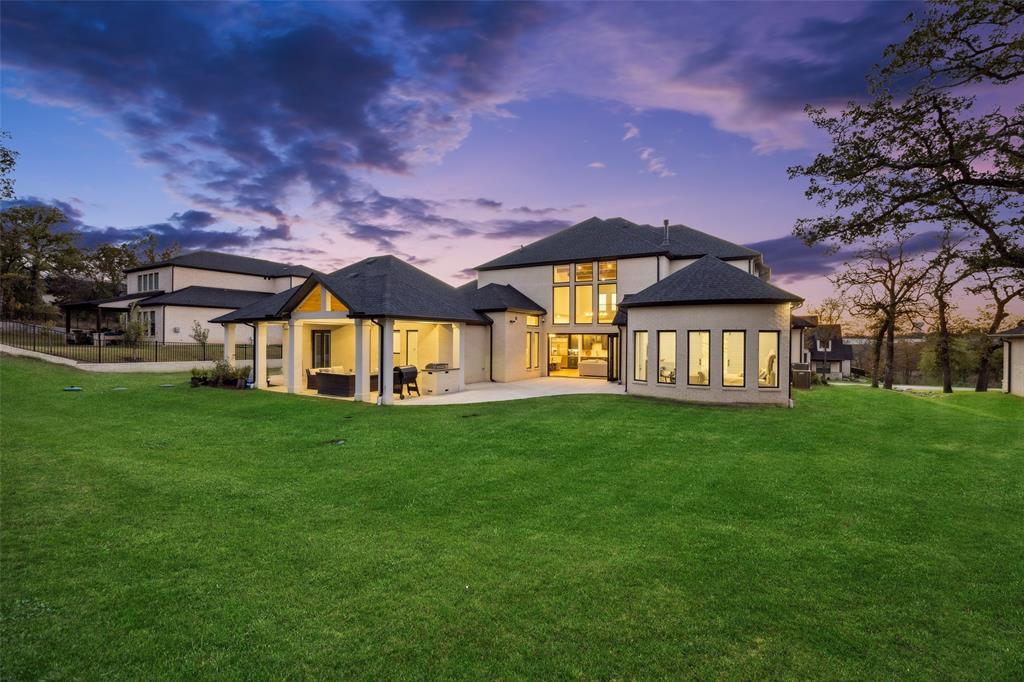 4120 Ridgecrest Drive Flower Mound, TX 75022 - Photo 39 of 40 a view of a big house with a big yard and large trees