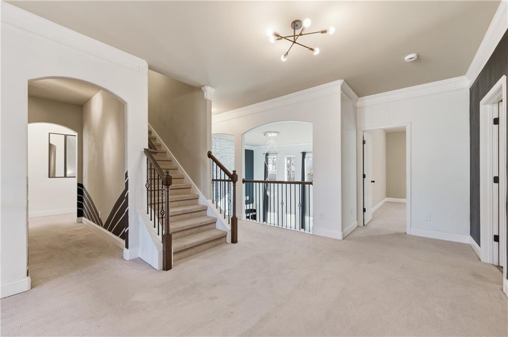 2813 Carrick Court Powder Springs, GA 30127 - Photo 15 of 47 a view of a hallway with staircase