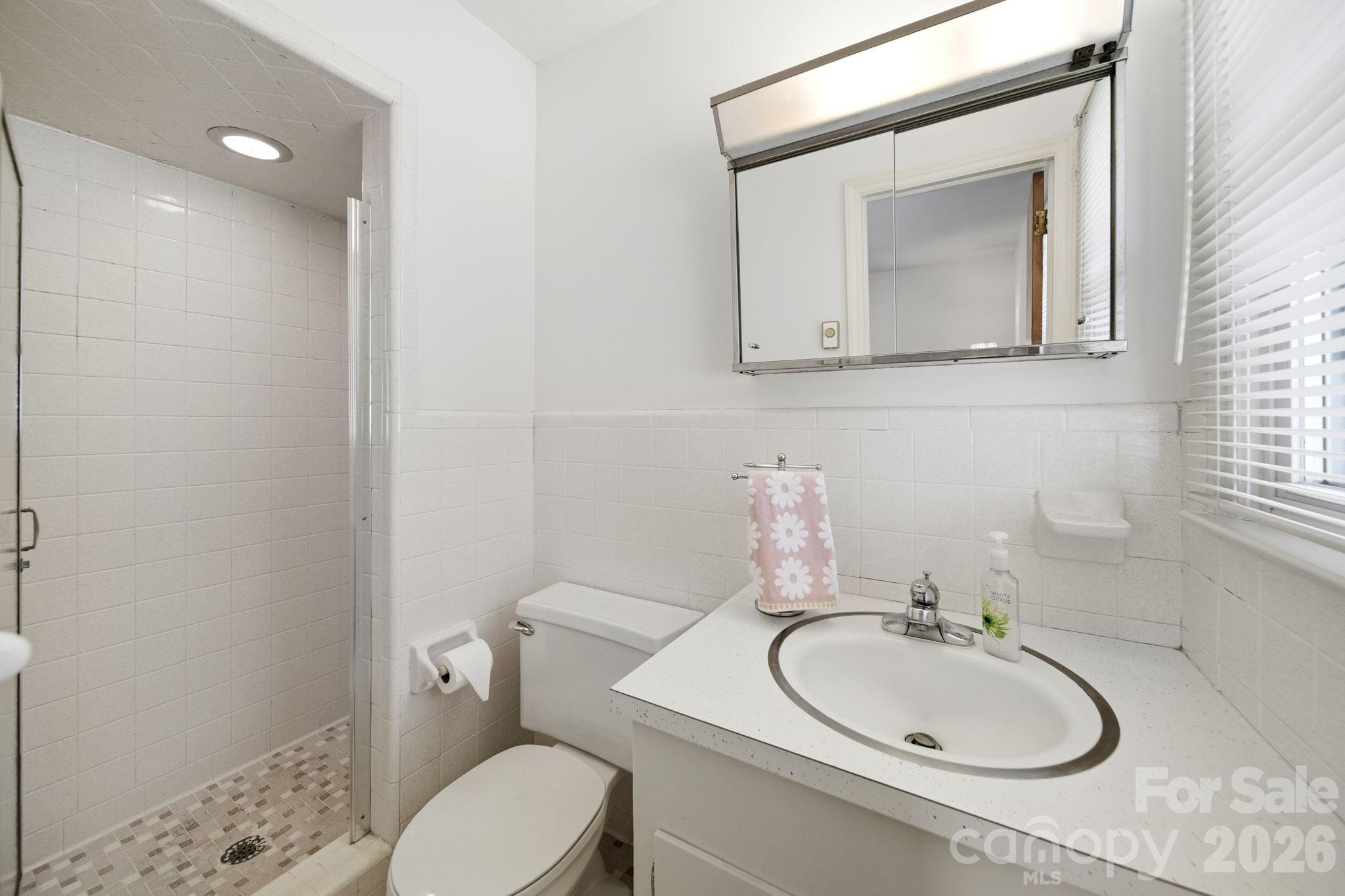 6418 Casar Road Casar, NC 28020 - Photo 32 of 38 a bathroom with a toilet a sink and mirror