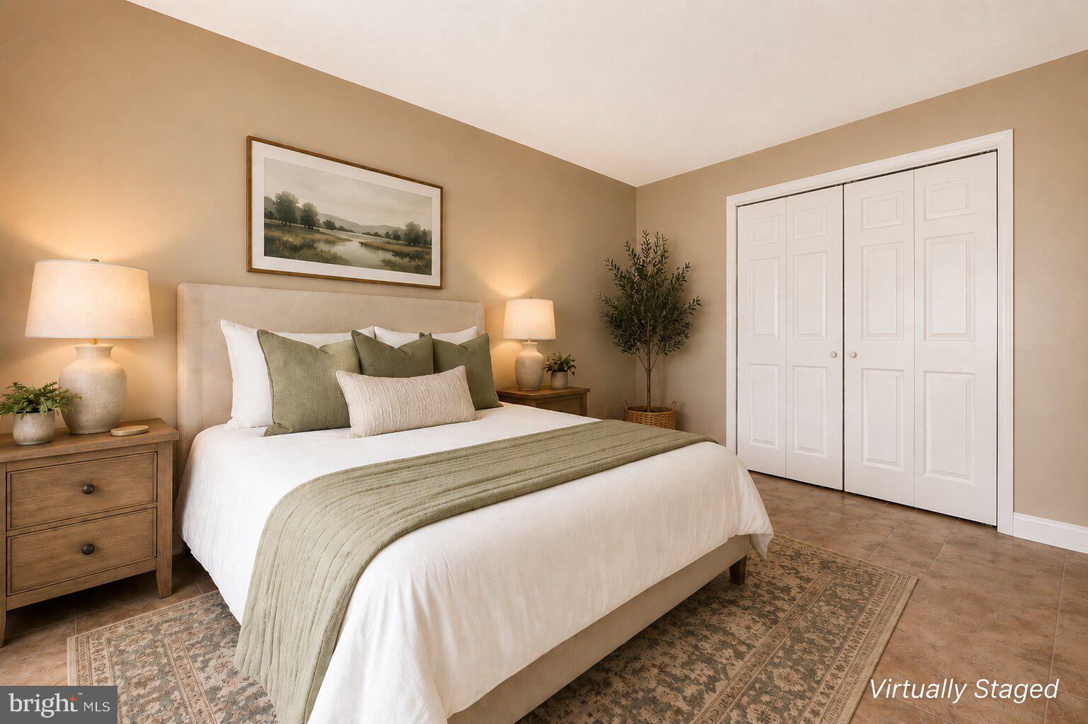 122 Bancroft Road, Unit 1C Lansdale, PA 19446 - Photo 13 of 29 Virtually Staged Primary Bedroom